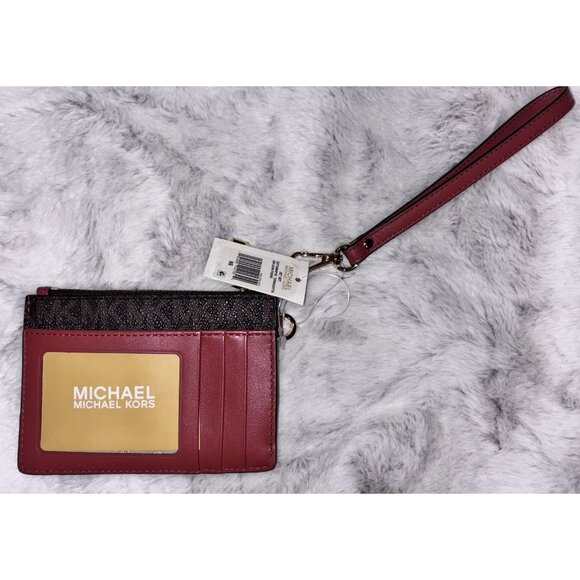 Michael Kors Terracotta Jet Set Coin Purse NWT - Picture 3 of 5